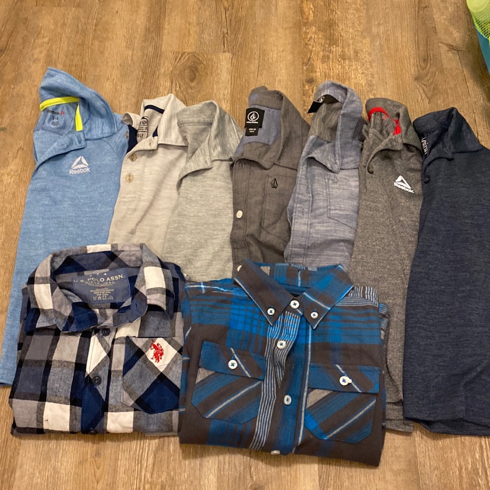 Bundle of boys tops